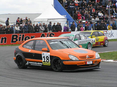 Jesper Ternvalt på vej mod 15. pladsen i pre-finalen.